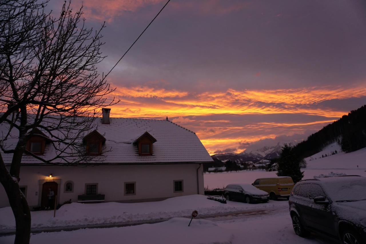 Ferien Am Land - Waldbauer Appartement Rossleithen Buitenkant foto