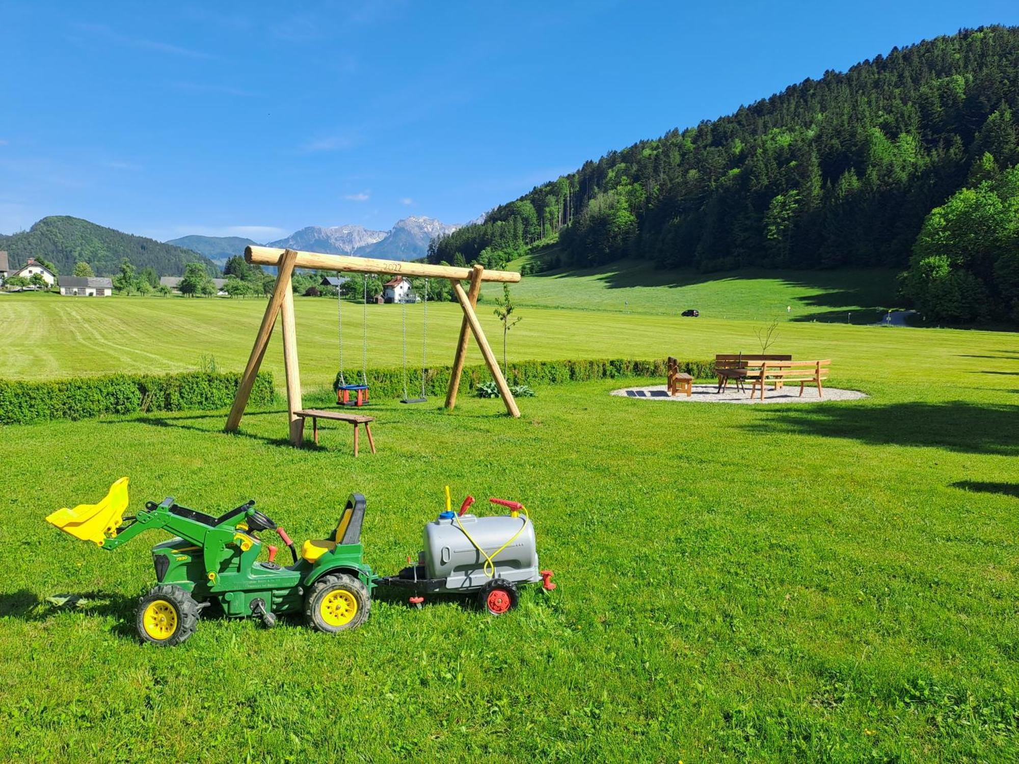 Ferien Am Land - Waldbauer Appartement Rossleithen Buitenkant foto